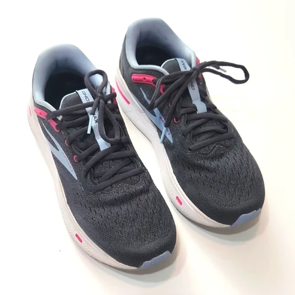 Brooks Women's Athletic Shoes - Black, Pink, and Blue - Picture 4 of 15